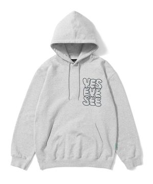C-Logo Hoodie Grey
