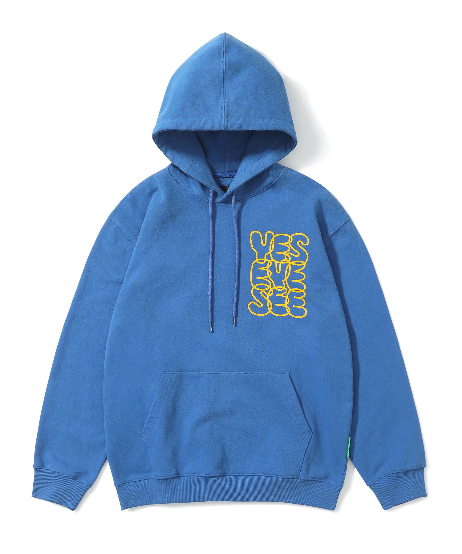 MUSINSA公式 | YESEYESEE C-Logo Hoodie Blue