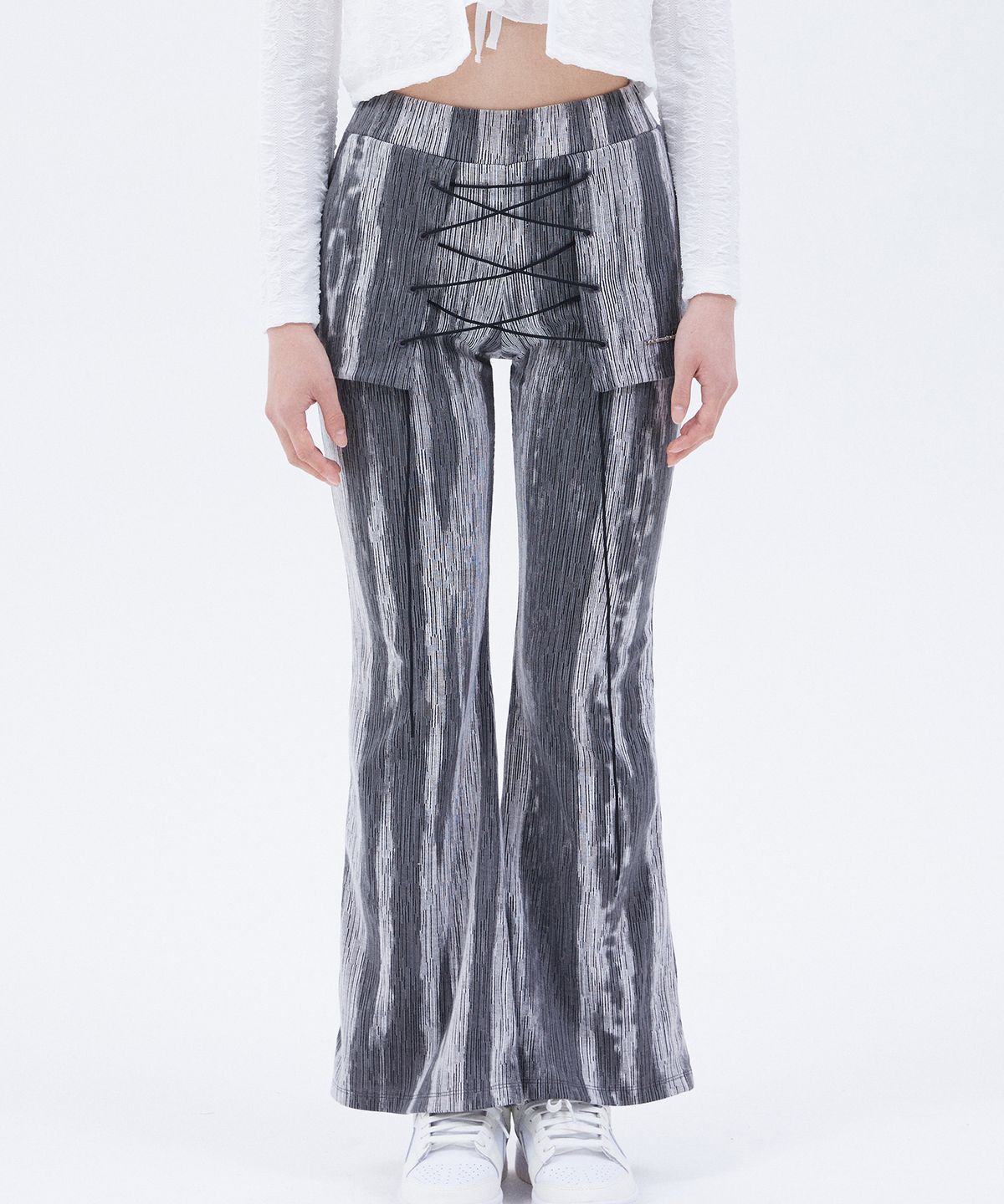 플라즈마스페어(PLASMA SPHERE) Match Pants [Grey]
