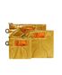 POM QUILTED FLAT POUCH (MUSTARD) / RECYCLED