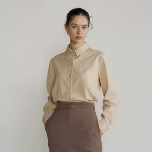Soft ornamental shirt (beige)