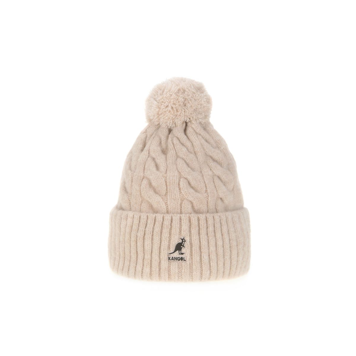 캉골(KANGOL) 폼폼 비니 4460 베이지
