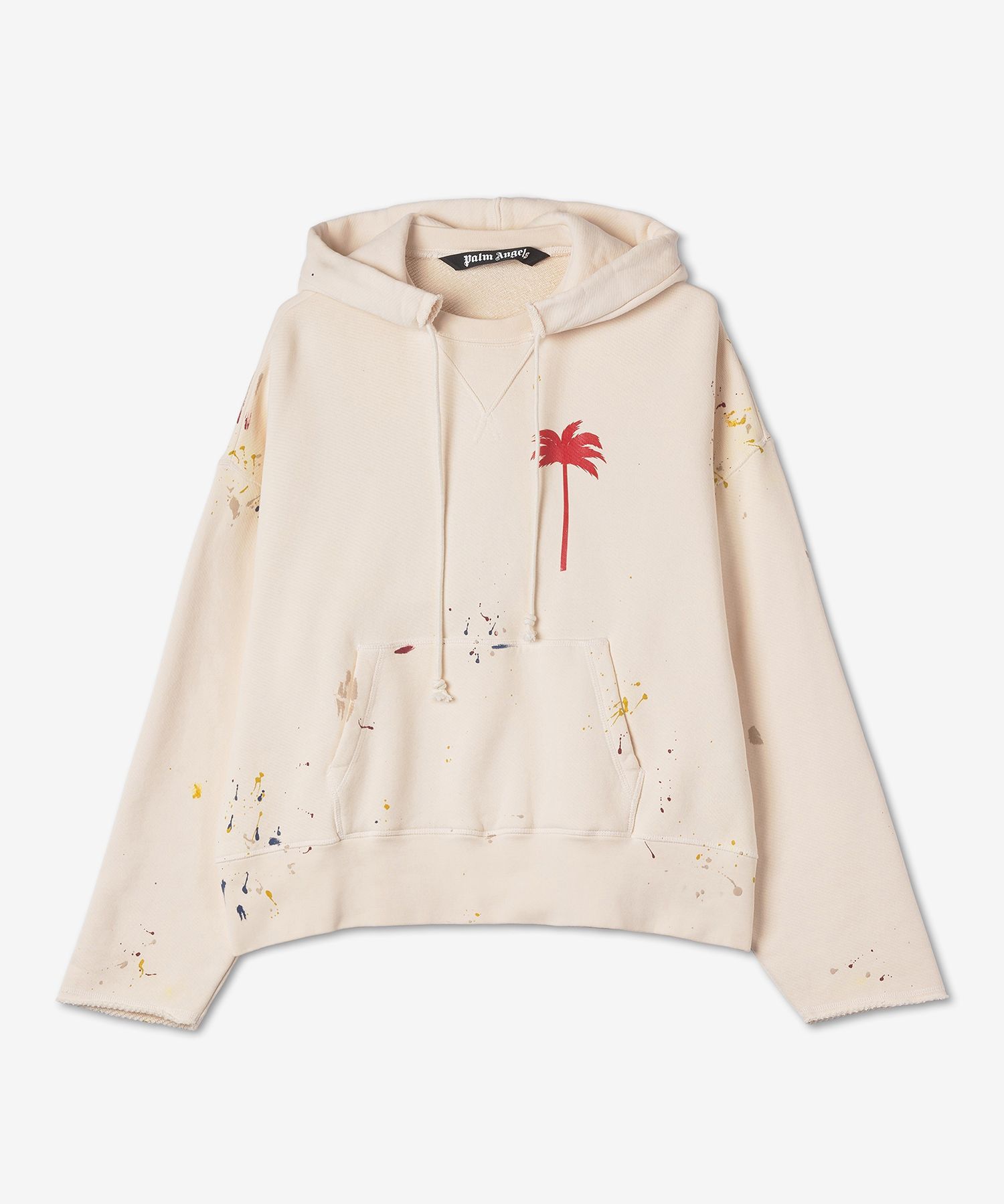 MUSINSA公式 | PALMANGELS Paint Palm Tree Hood - Off-White