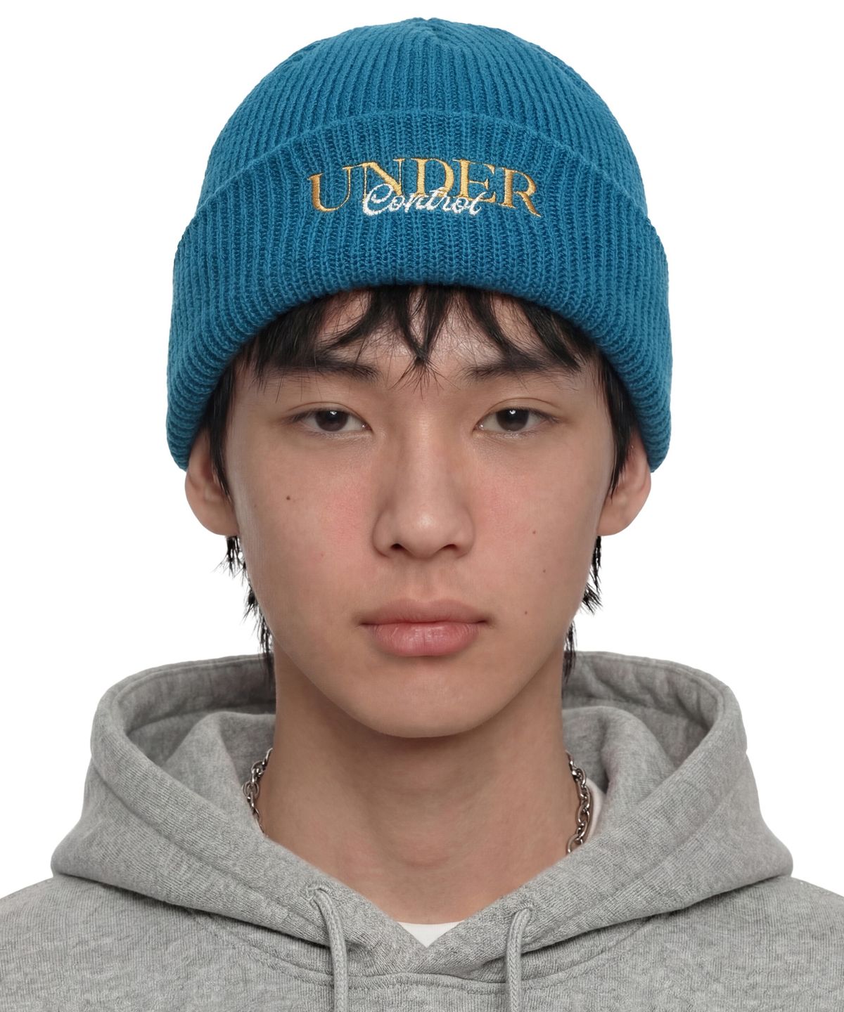 언더컨트롤(UNDERCONTROL) 겨울 비니 BEANIE / ATHLETIC / BLUE