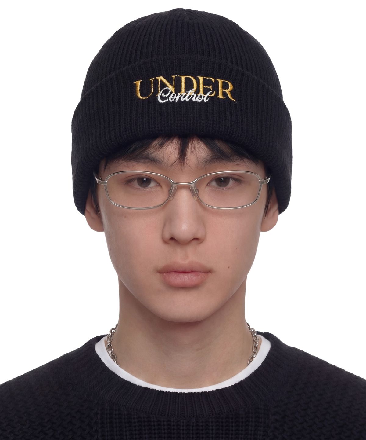 언더컨트롤(UNDERCONTROL) 겨울 비니 BEANIE / ATHLETIC / BLACK