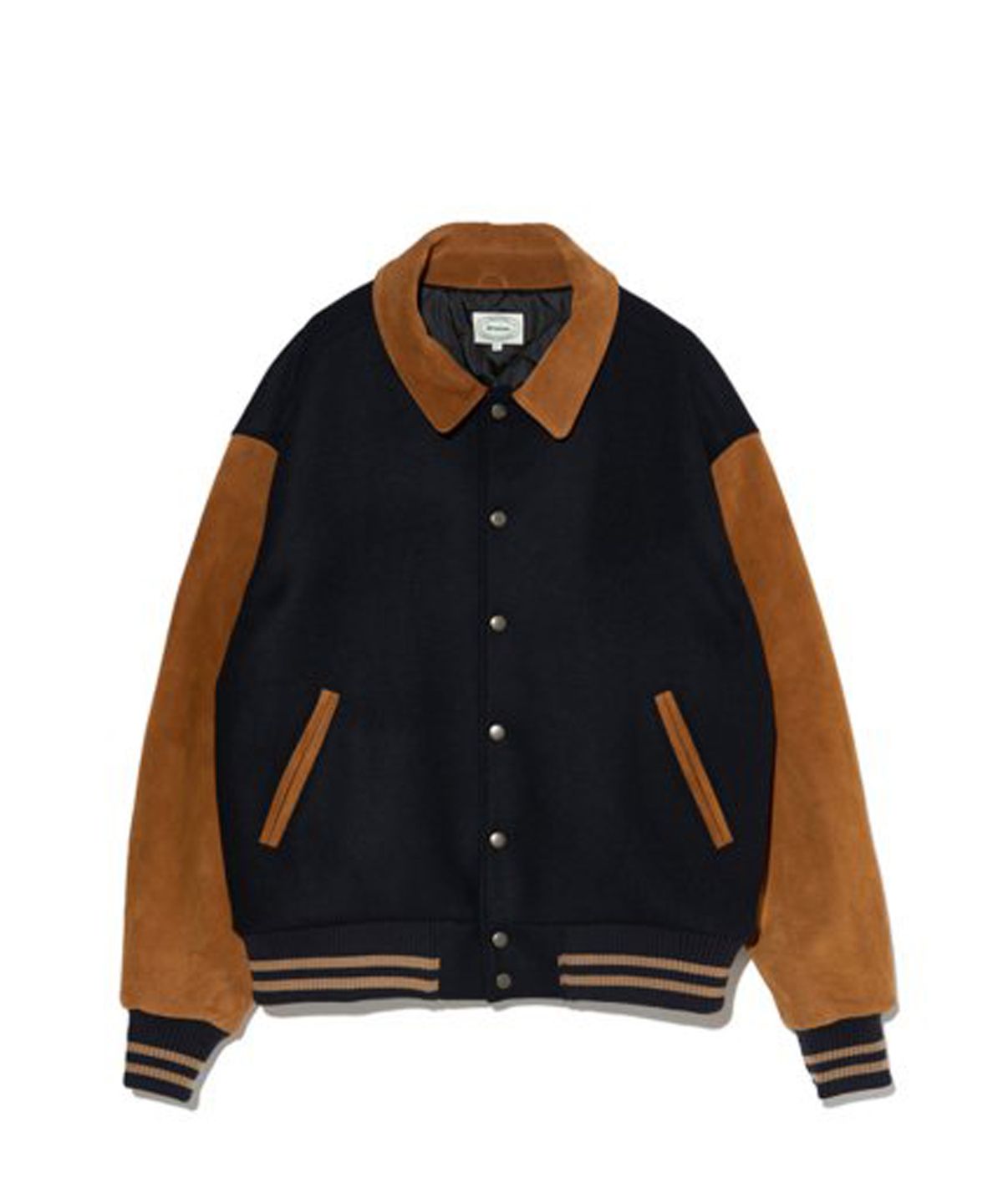 브루먼(BRUMAN) Varsity Jacket (Tan)
