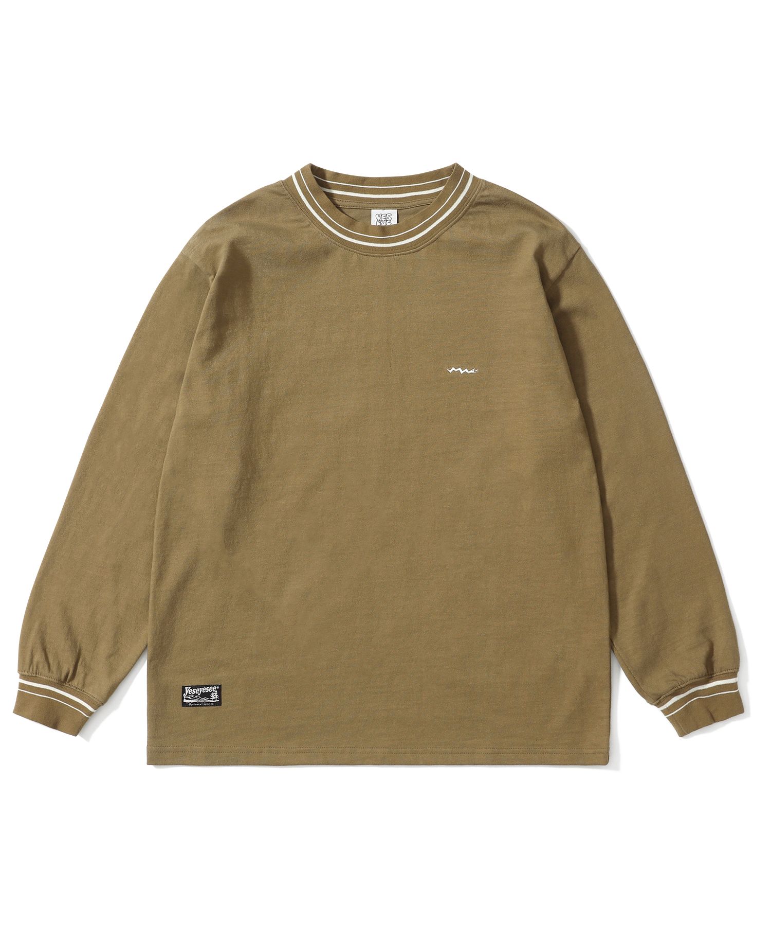 [YESEYESEE]★ SN-Stripe L/S MUSINSA | YESEYESEE YES Stripe Hoodie Brown