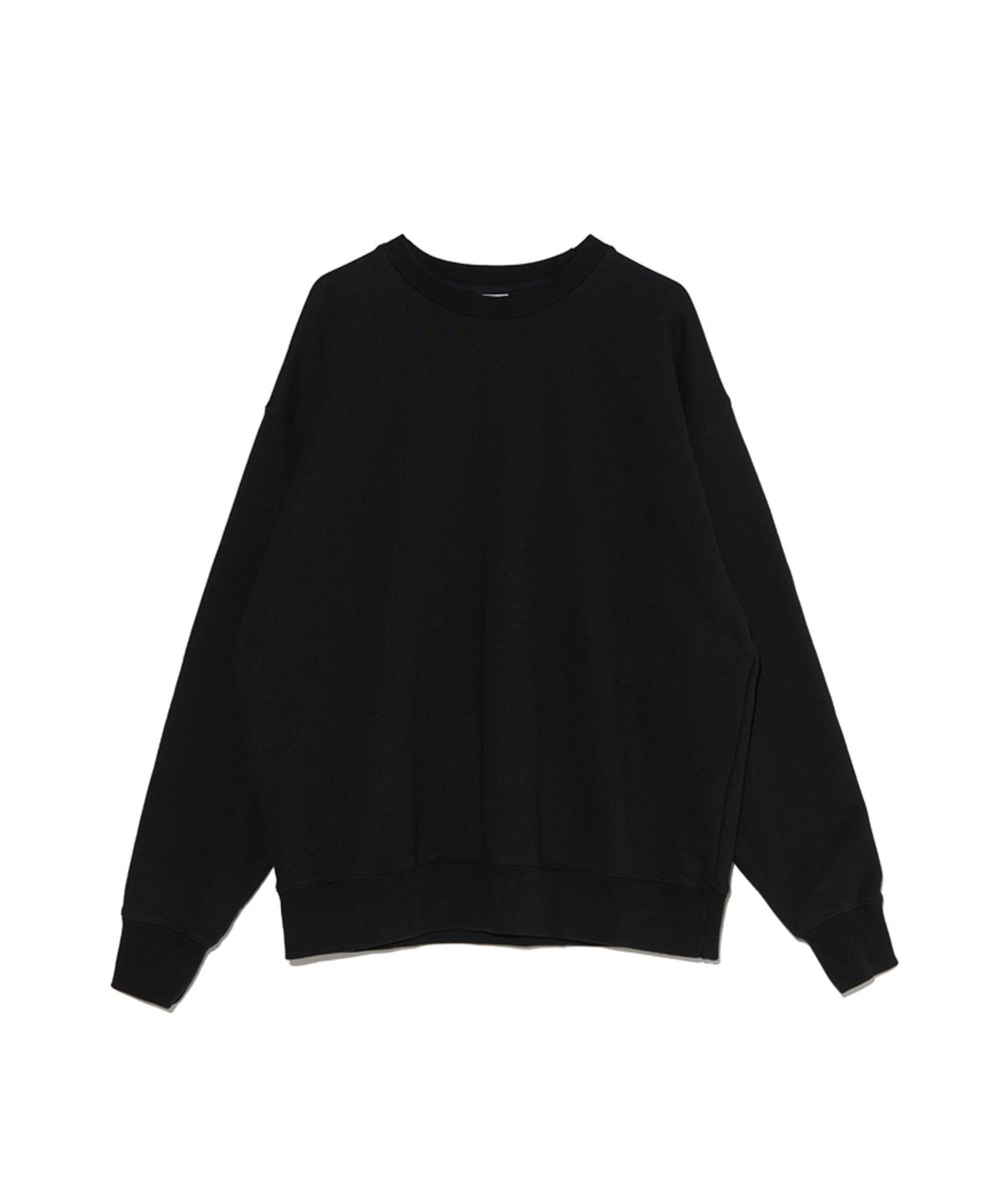 브루먼(BRUMAN) Cotton Sweat Shirt (Black)