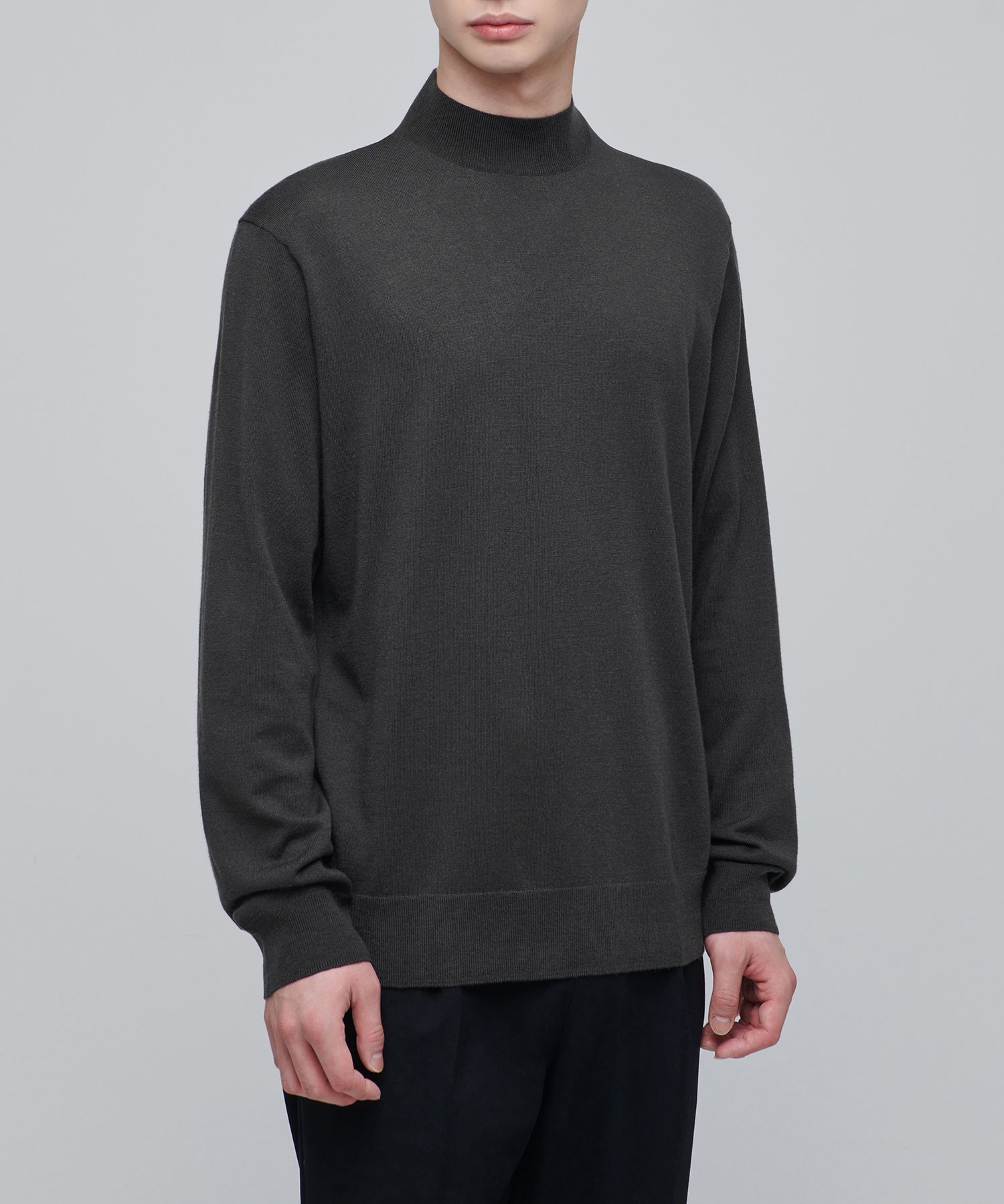 ニット・セーター *MUSINSA STANDARD* Merino wool blend high gauge mock neck kn MUSINSA | MUSINSA STANDARD Merino Wool Blend High Gauge Mock