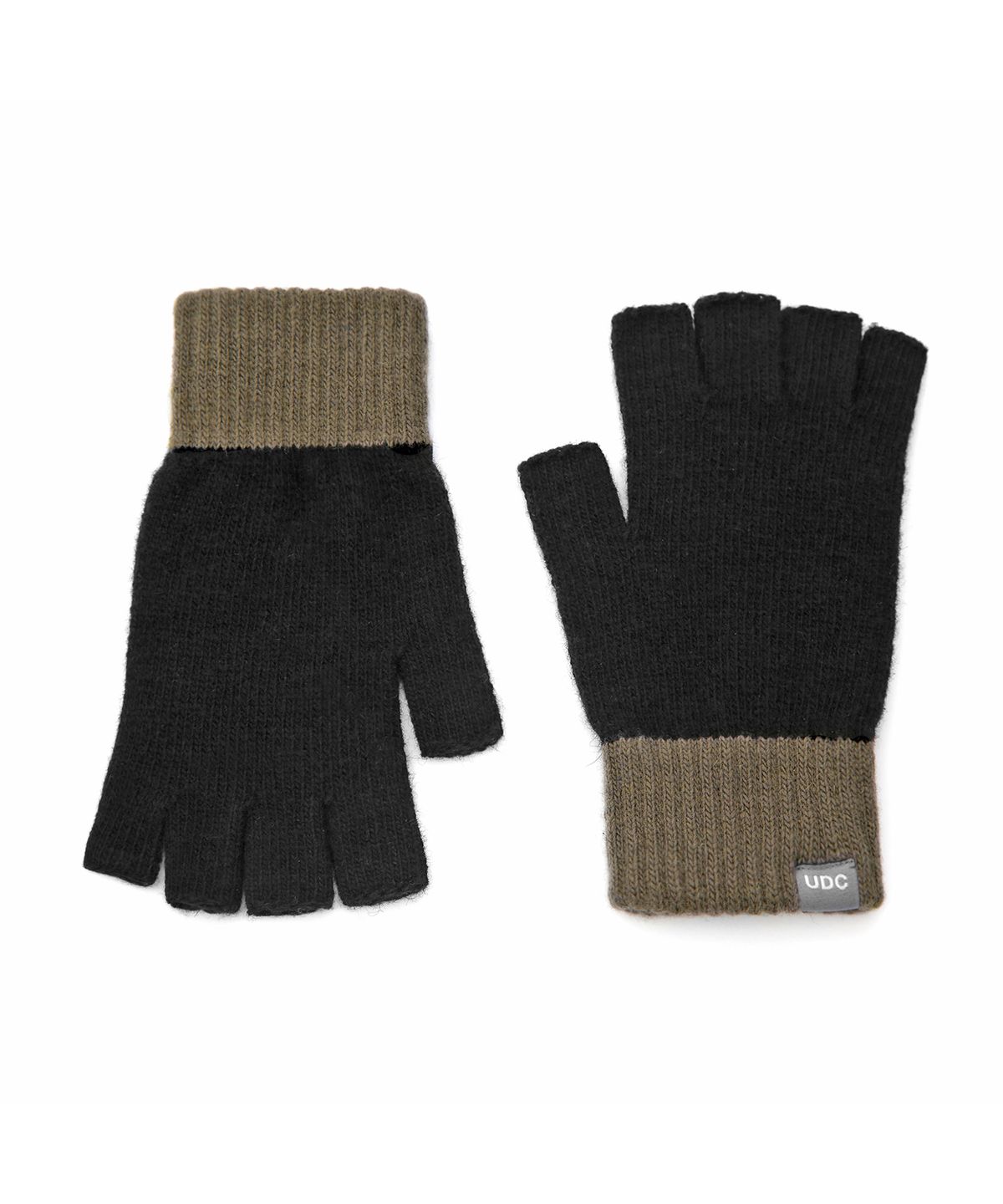 언더컨트롤(UNDERCONTROL) 핑거리스 반장갑 FINGERLESS / UDC / BLACK GREY