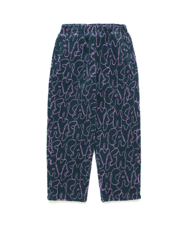 BUBBLE BOA FLEECE PANTS GREEN(CV2CFUPA10A)