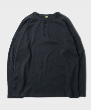 COZY HENLYNECK LONG SLEEVE [Smoke Gray]