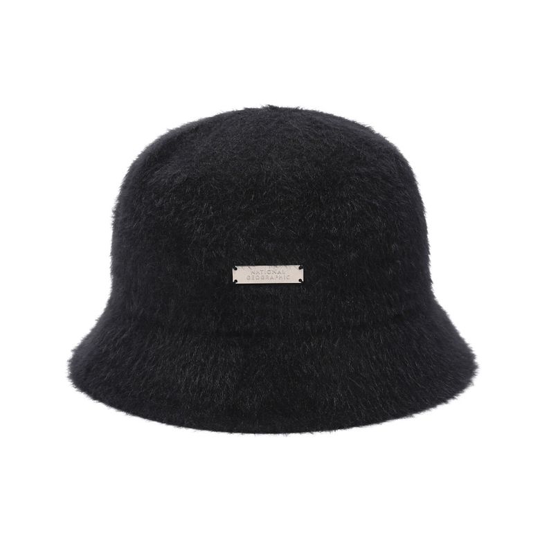 N224AHA700 앙고라 햇 BLACK