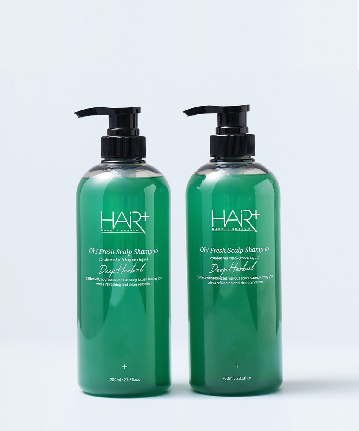 헤어플러스(HAIRPLUS) [2PACK] 오프레시 두피 탈모 쿨링 스캘프 샴푸 700ml+700ml