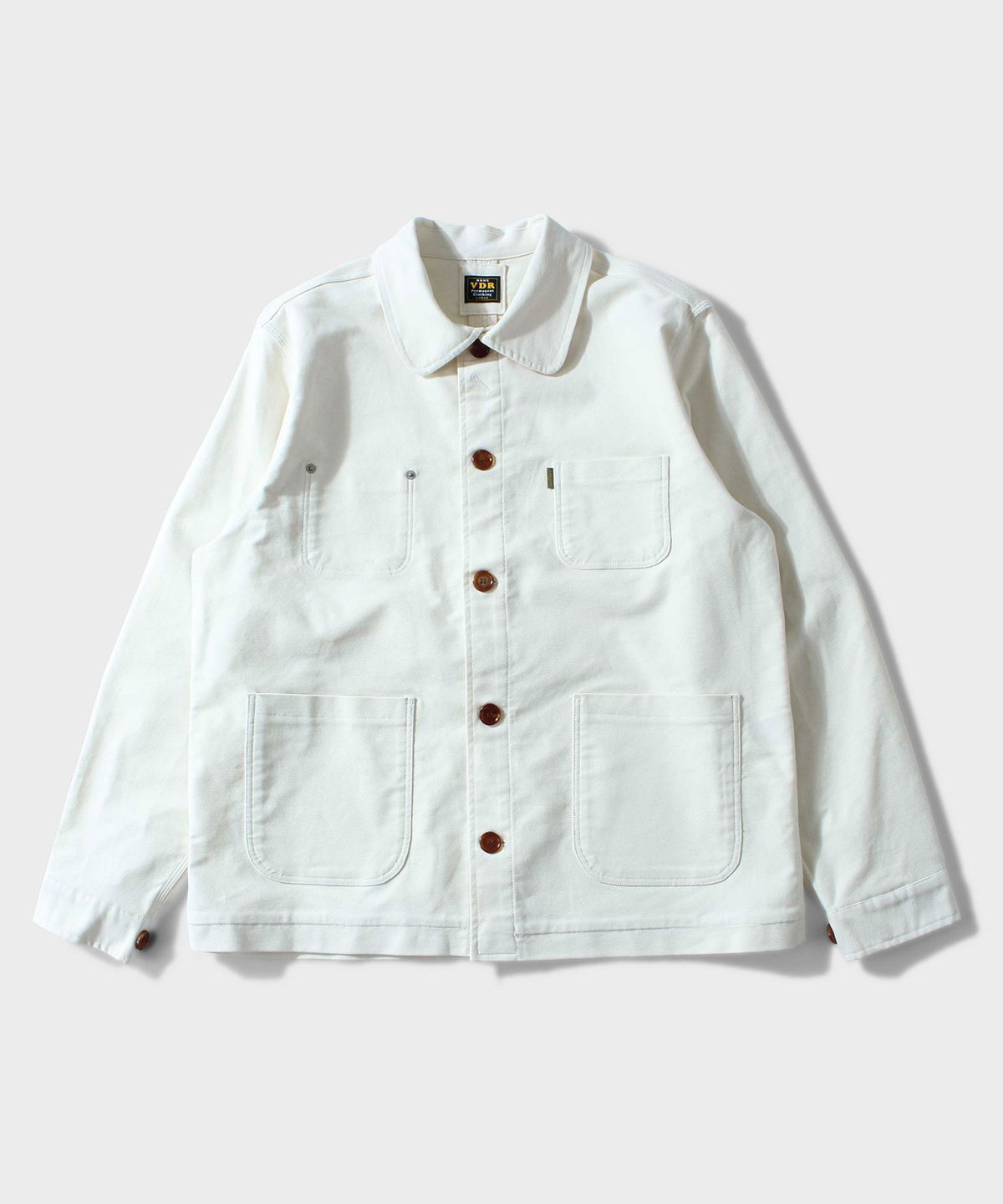 비디알(VDR) MOLESKIN CHORE JACKET [Snow White]