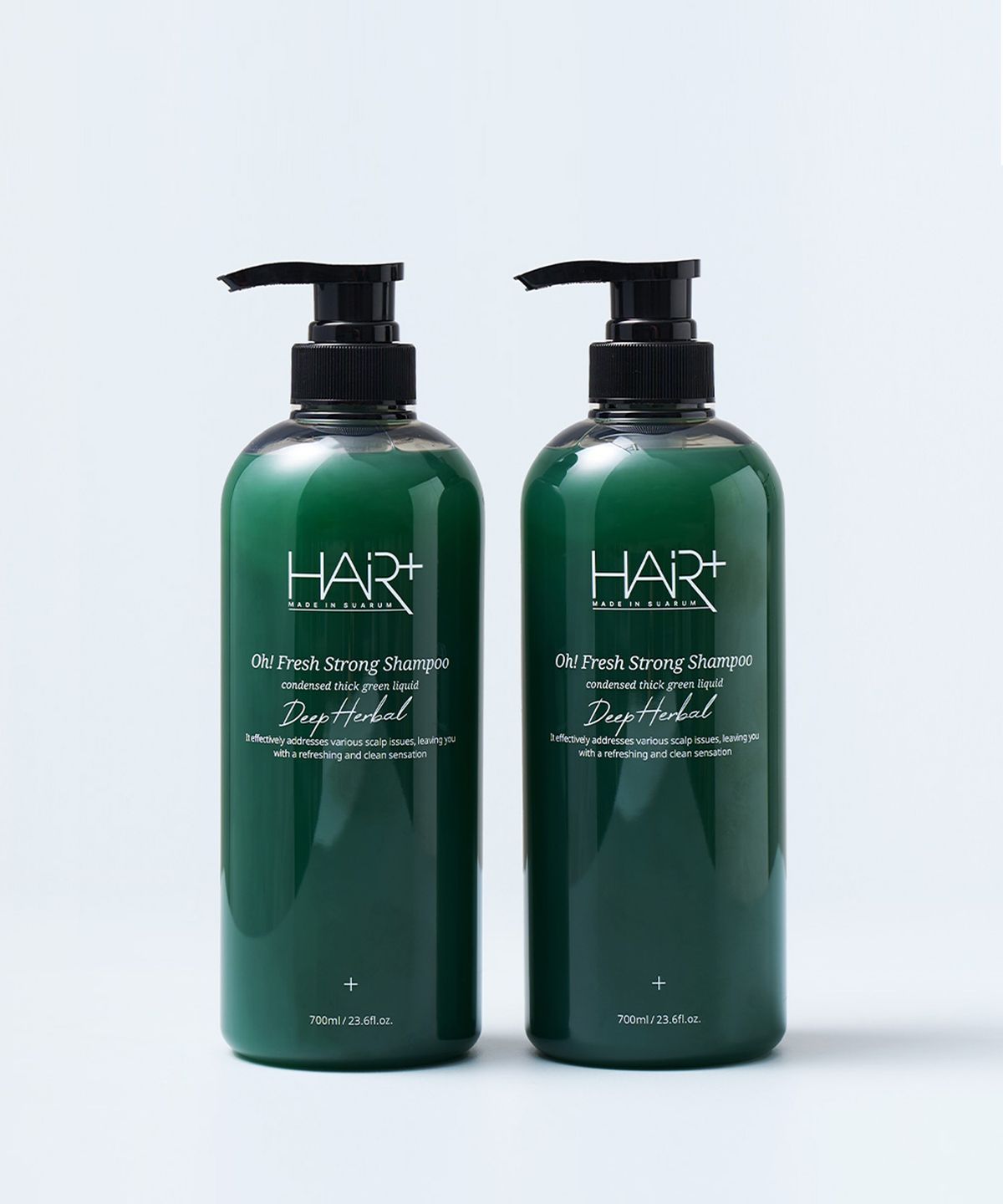 헤어플러스(HAIRPLUS) [2PACK] 오프레시 비듬 탈모 쿨링 스트롱 샴푸 700ml+700ml