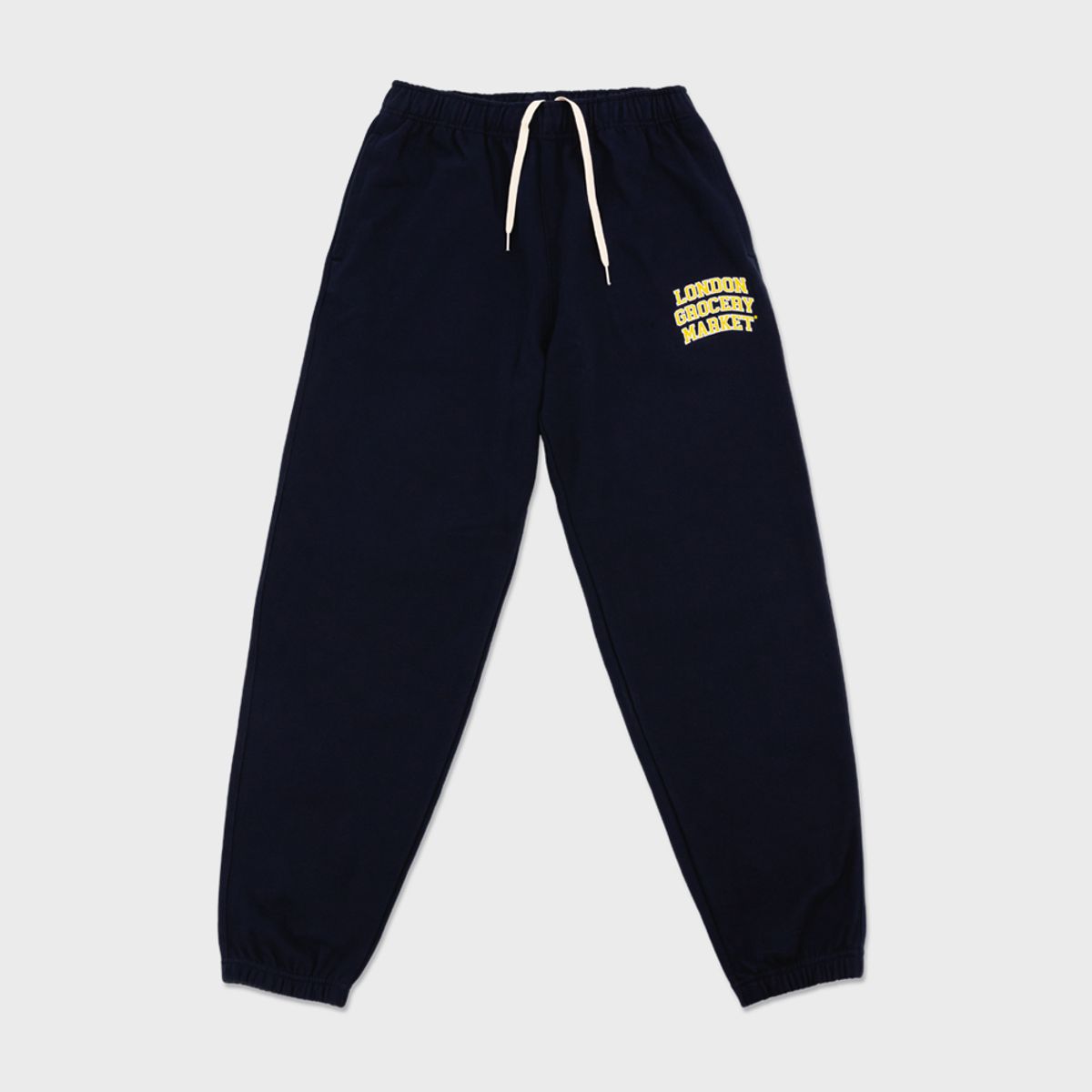 런던그로서리마켓(LONDON GROCERY MARKET) College Logo Heavyweight Sweatpant (Navy)