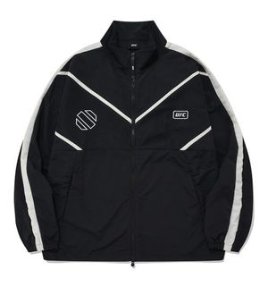 UFC 챔프 릴렉스핏 우븐 트랙 자켓 블랙 U2JKT3303BK