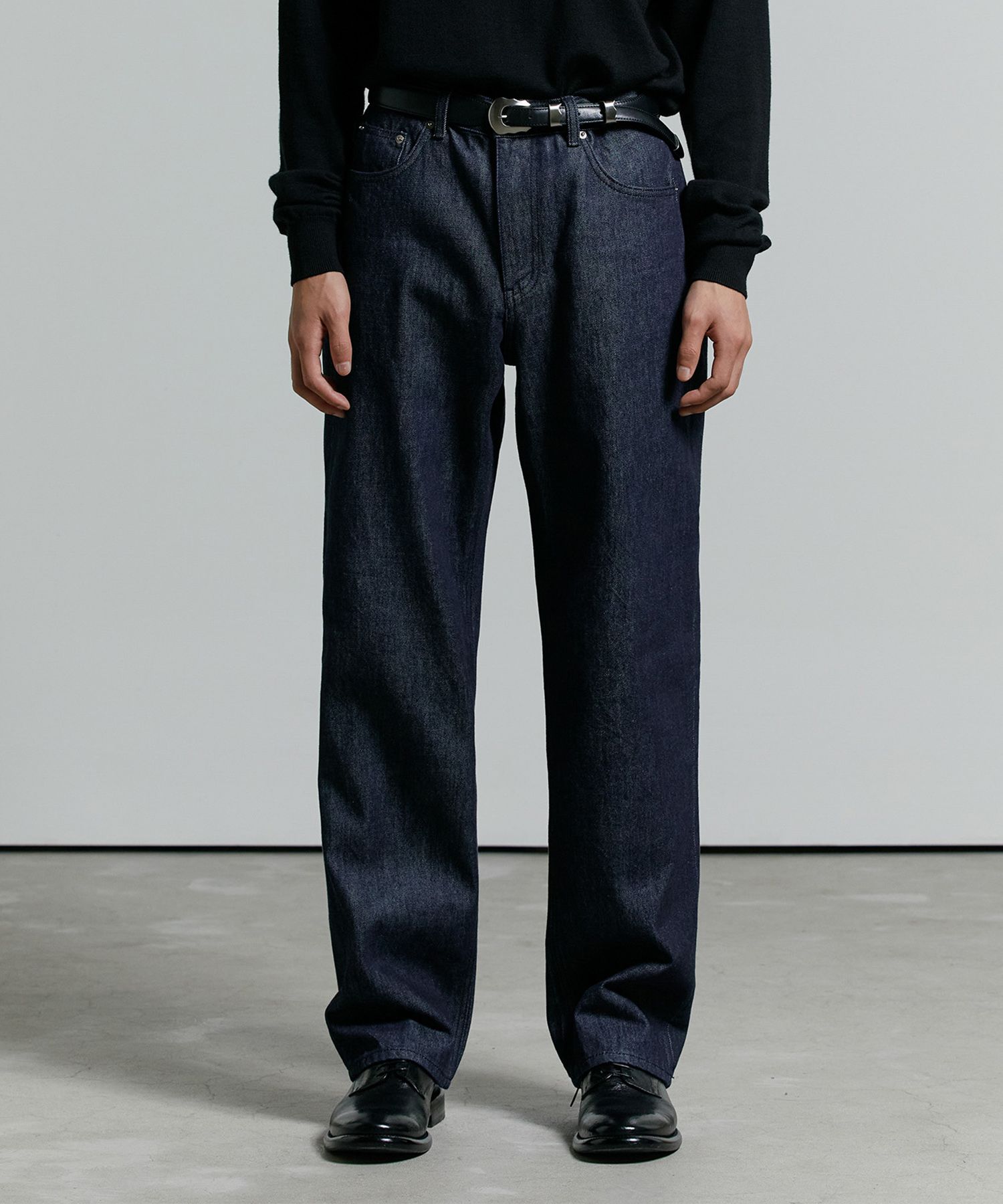 を安く買う方法 WYM MUSINSA Twisted Curved Wide Denim M
