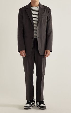 365 셋업 자켓 (차콜)