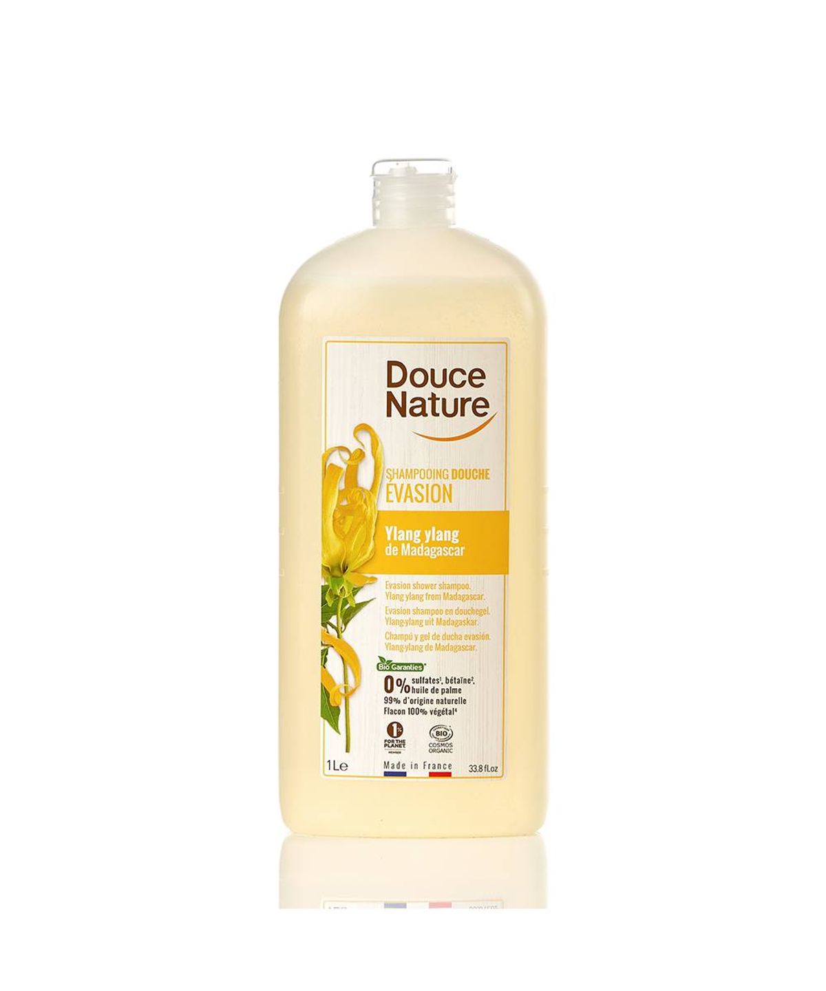 두스나뚜르(DOUCE NATURE) 프랑스 오가닉 약산성 바디워시 일랑일랑 1,000ml