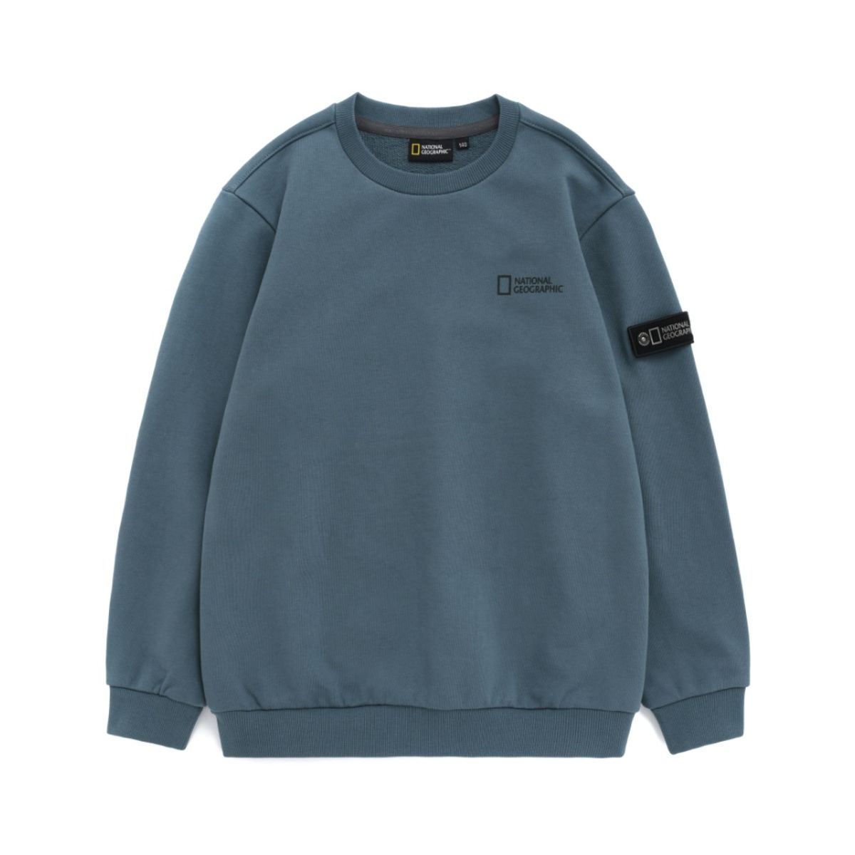 내셔널지오그래픽 키즈(NATIONAL GEOGRAPHIC KIDS) K224USW810 스페이스 그래픽 맨투맨 티셔츠 1 BAOBAB KHAKI