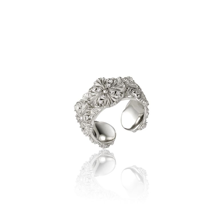 happy flower ring [stone]