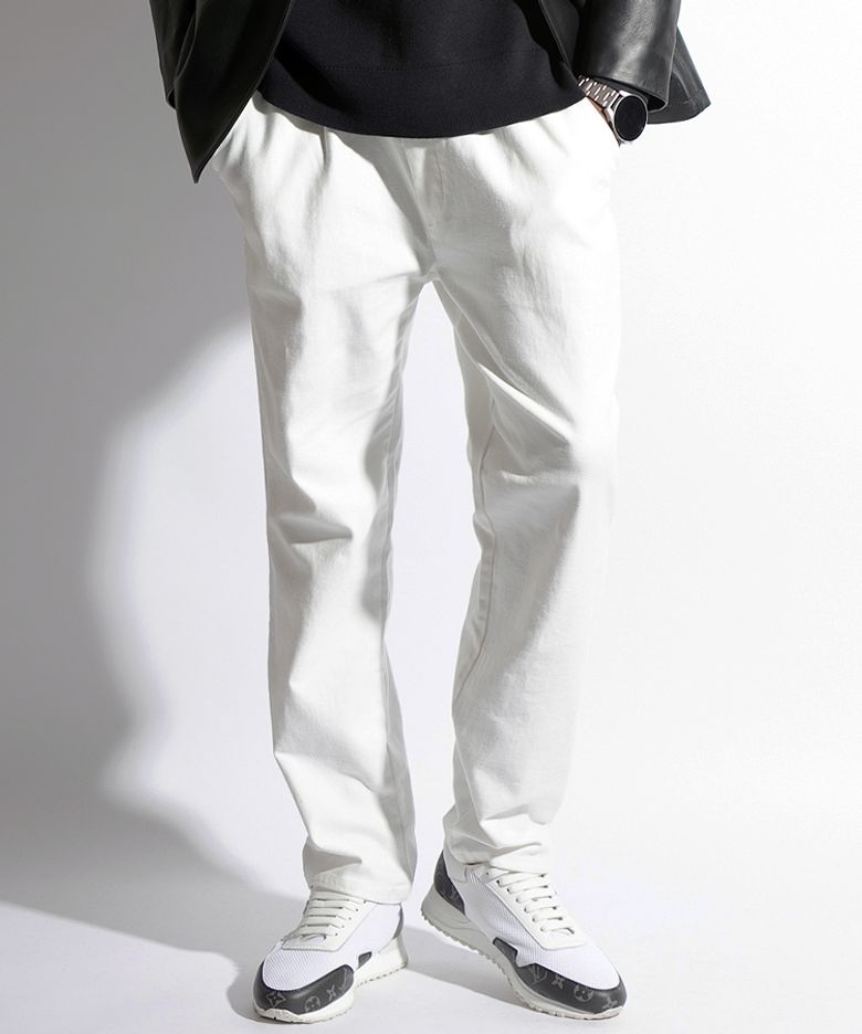 에스티알 릴랙스 캐주얼 치노즈  (WHITE)