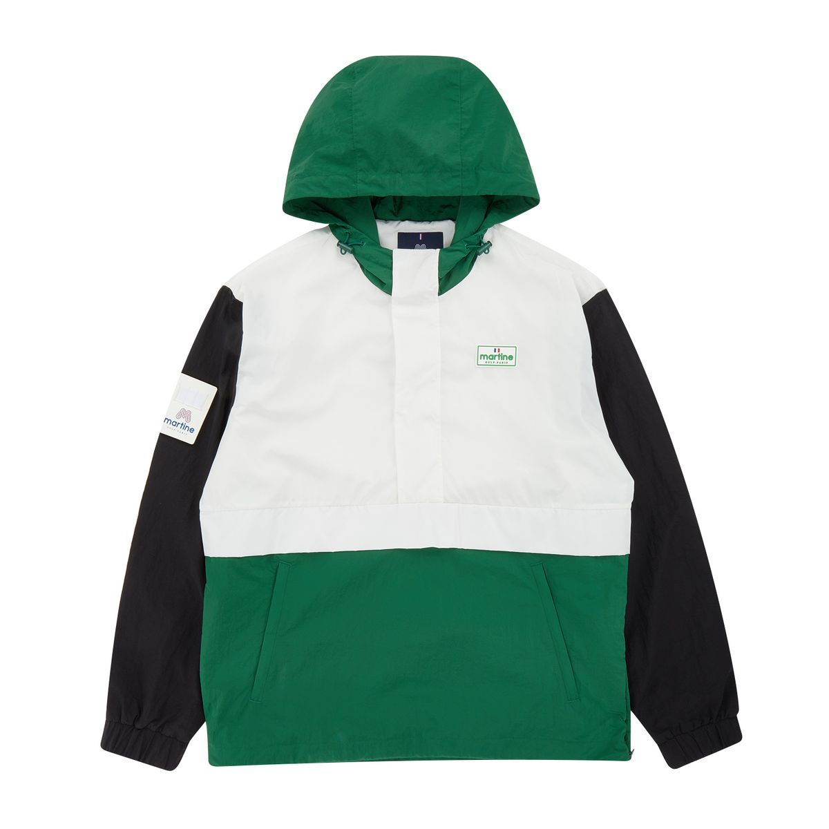 마틴골프(MARTINE GOLF) Color Block Hoody Anorak_Green (Men)