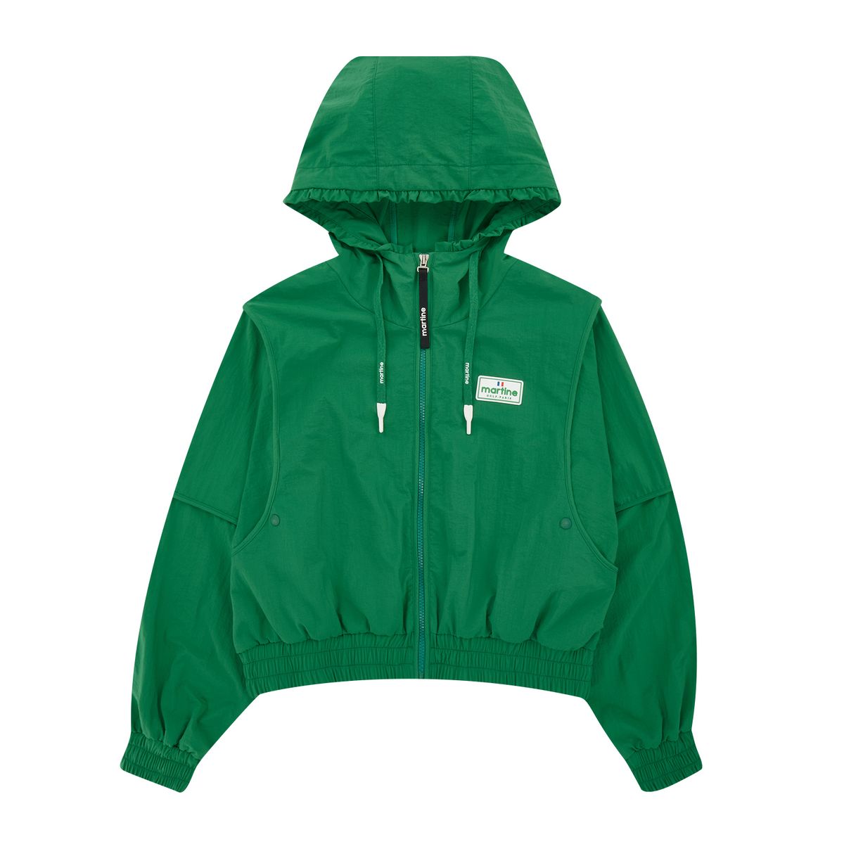 마틴골프(MARTINE GOLF) Loose Fit Hoody Jacket_Green