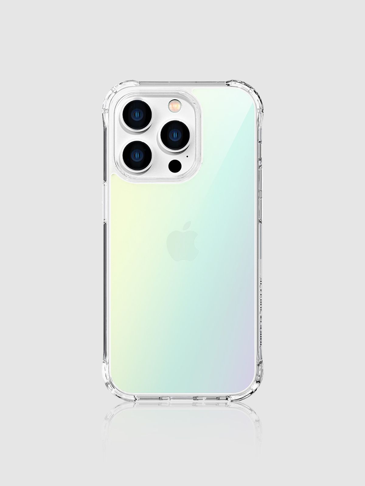 디자인스킨(DESIGNSKIN) 아이폰14/프로/플러스/프로맥스 피닉스 프로 케이스-홀로그램/클리어