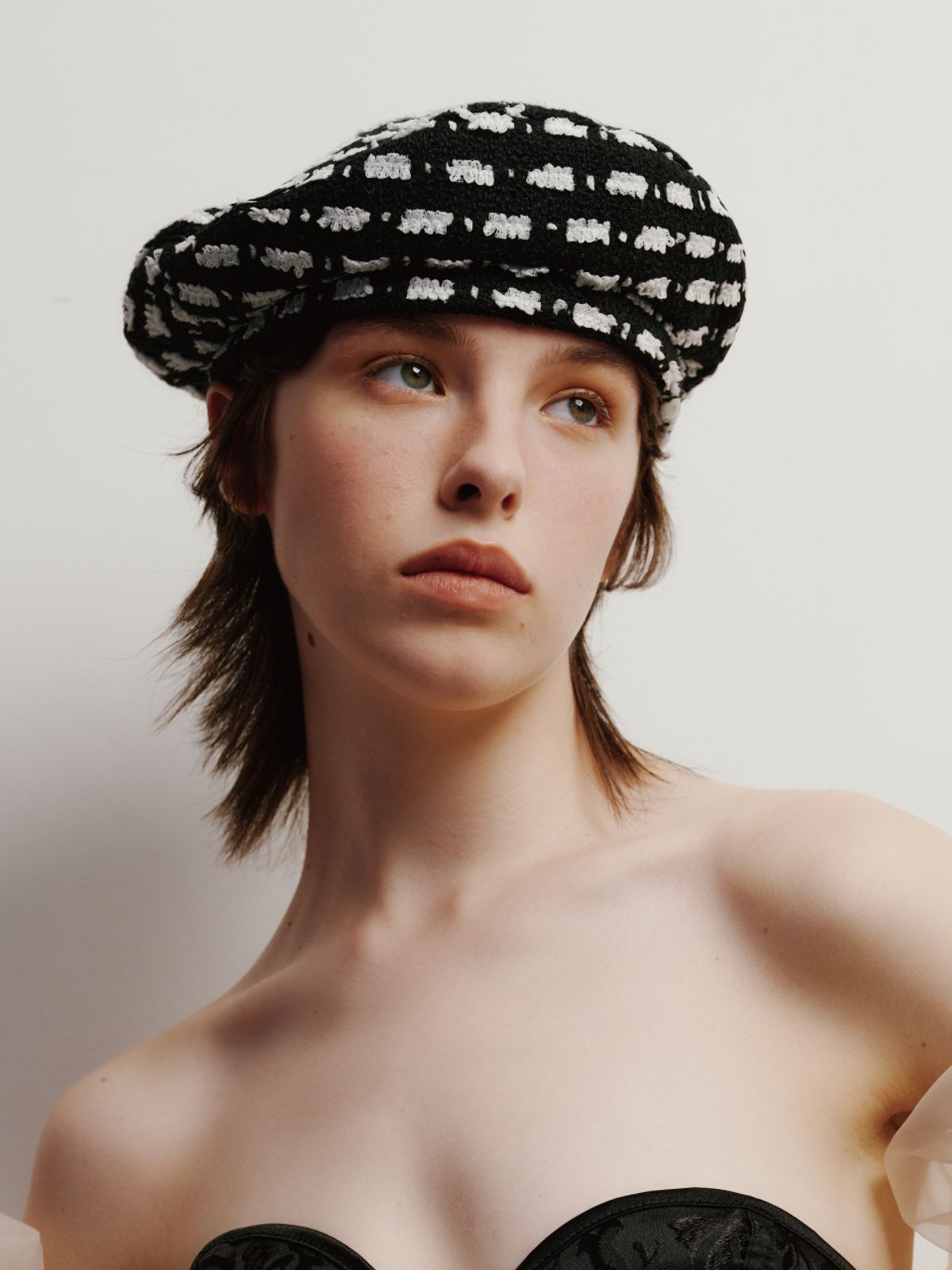 포에지담(POESIEDAME) [Life PORTRAIT] MONO CLOUD BERET