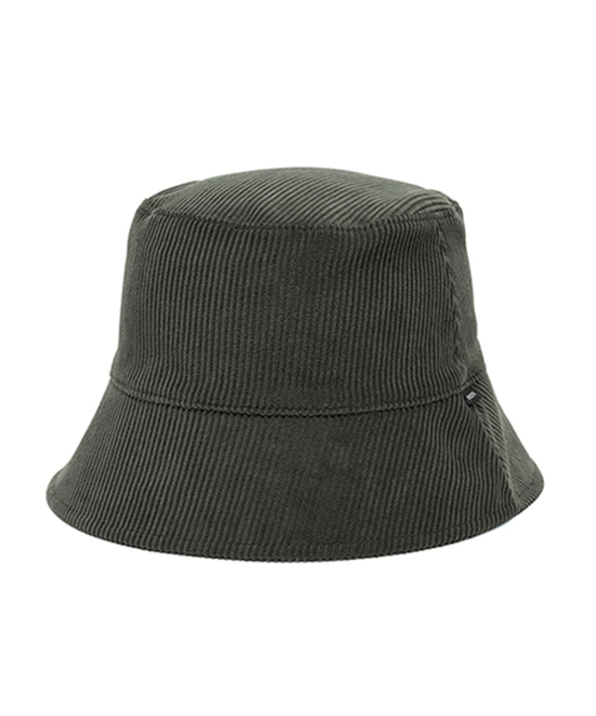 위캔더스(WKNDRS) REVERSIBLE CORDUROY BUCKET HAT (KHAKI)