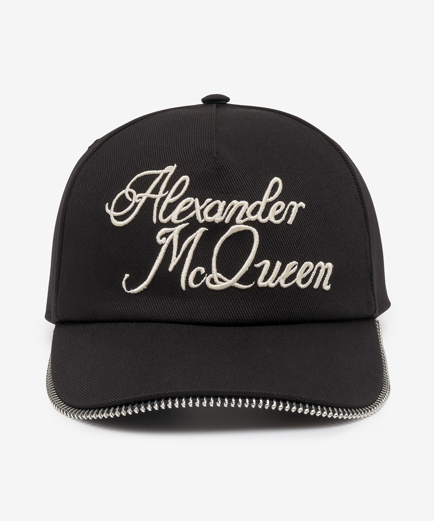 MUSINSA公式 | ALEXANDER McQUEEN ロゴキャップ - ブラック 
