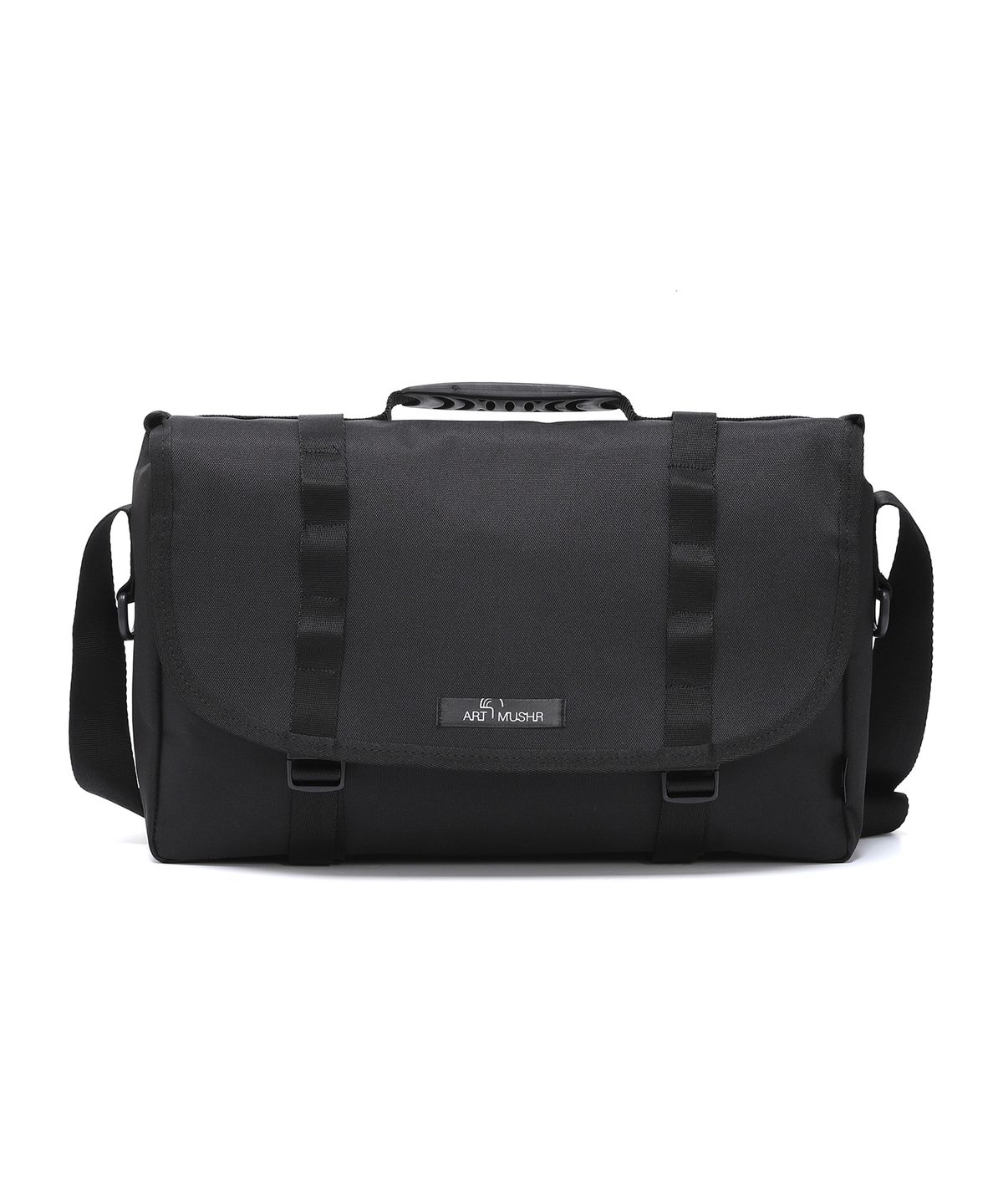 아트머쉬르(ART MUSHR) two wave messenger bag (black)