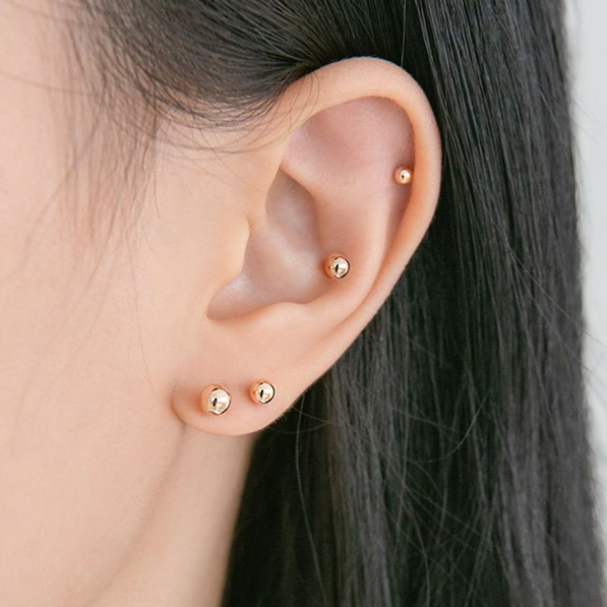 룬느(LUNNE) 14k 볼 피어싱 (14k골드) #PI01