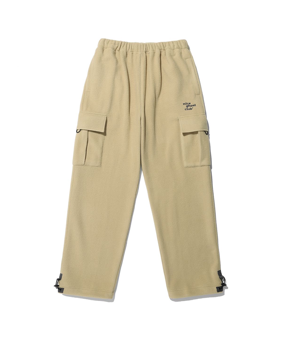 나이스고스트클럽(NICEGHOSTCLUB) FLEECE CARGO PANTS_BEIGE(NG2CFUPA13A)