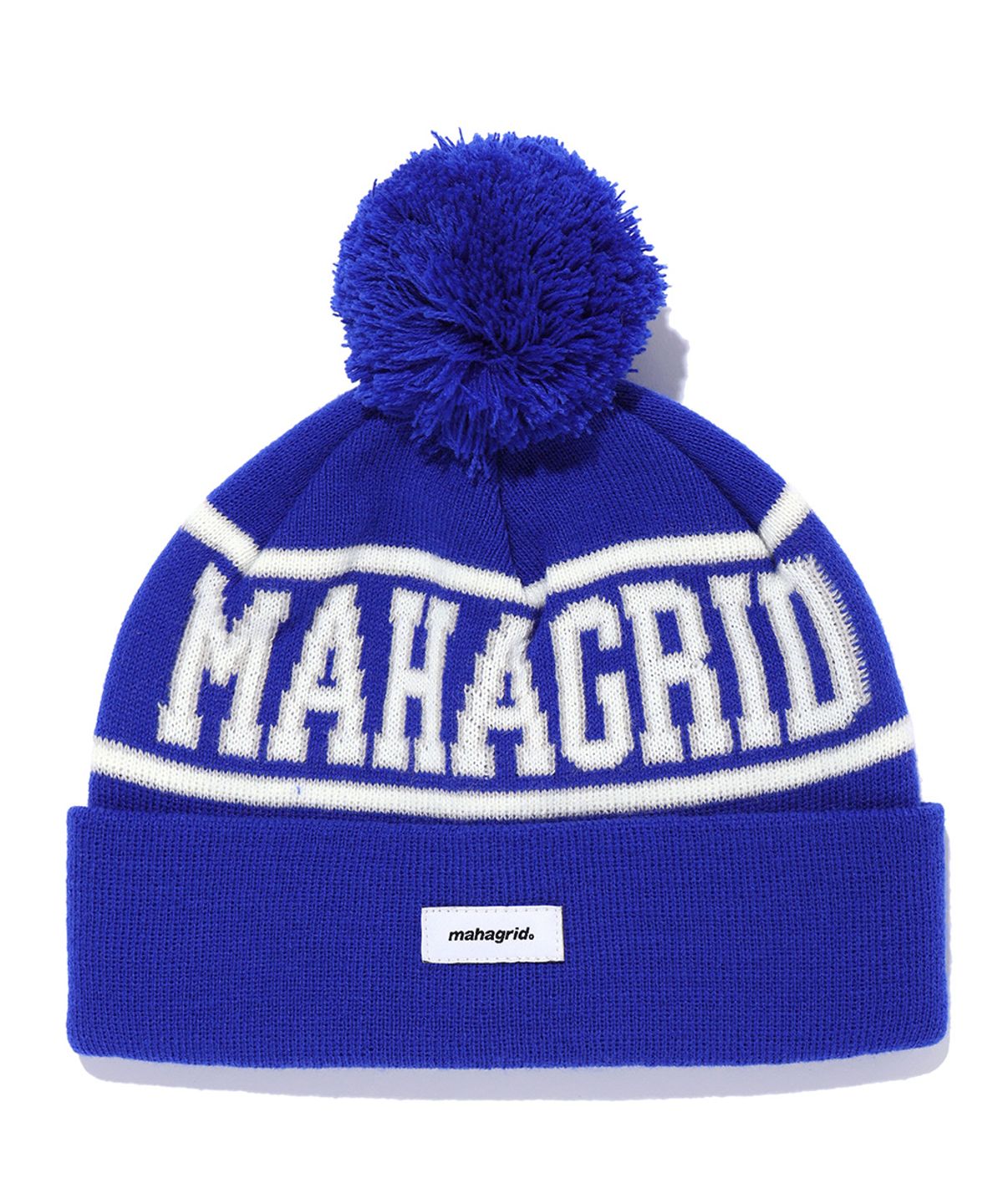 마하그리드(MAHAGRID) COLLEGE POM POM BEANIE BLUE(MG2CFMAB20A)