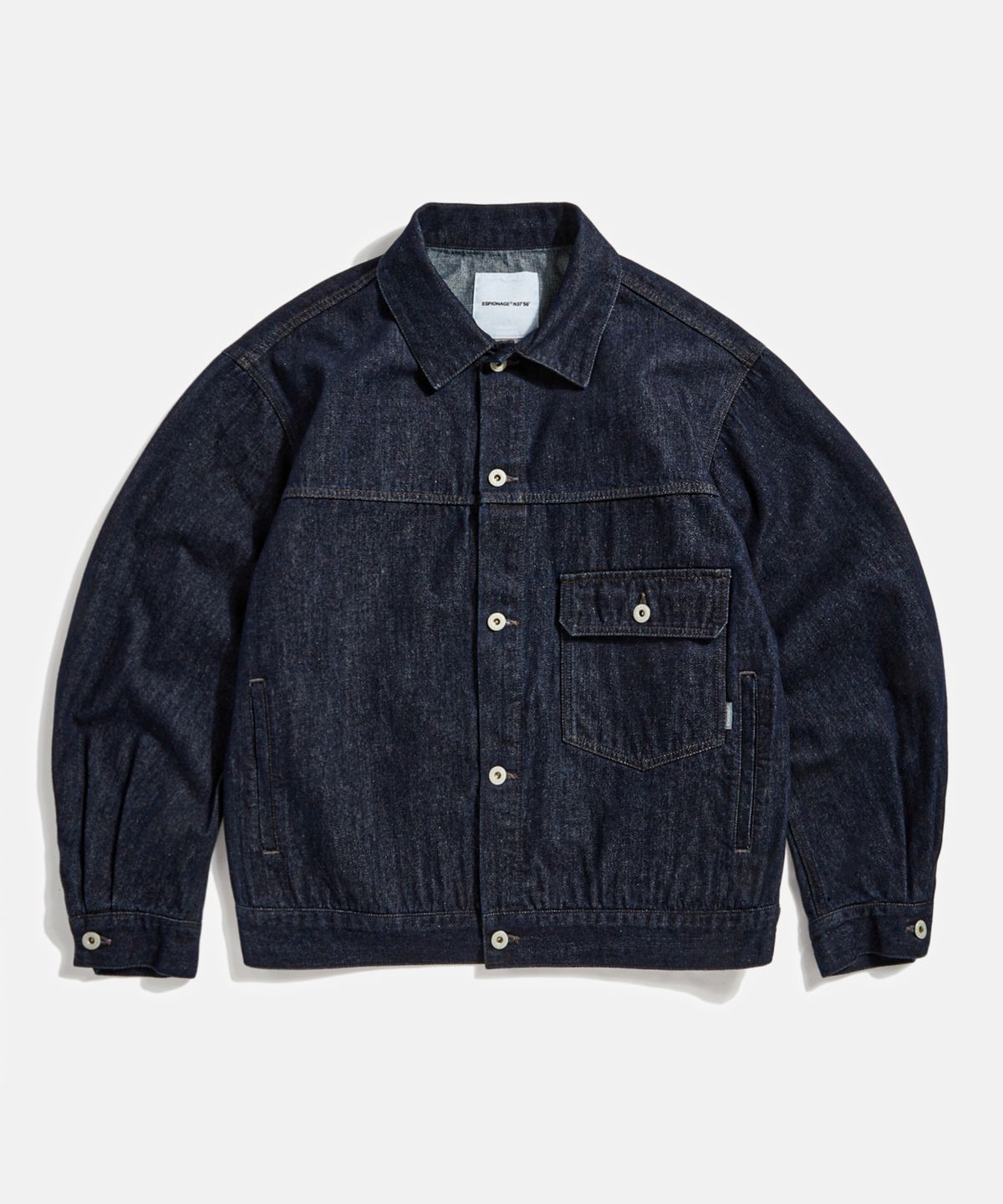 에스피오나지(ESPIONAGE) Relaxed Denim Jacket Indigo