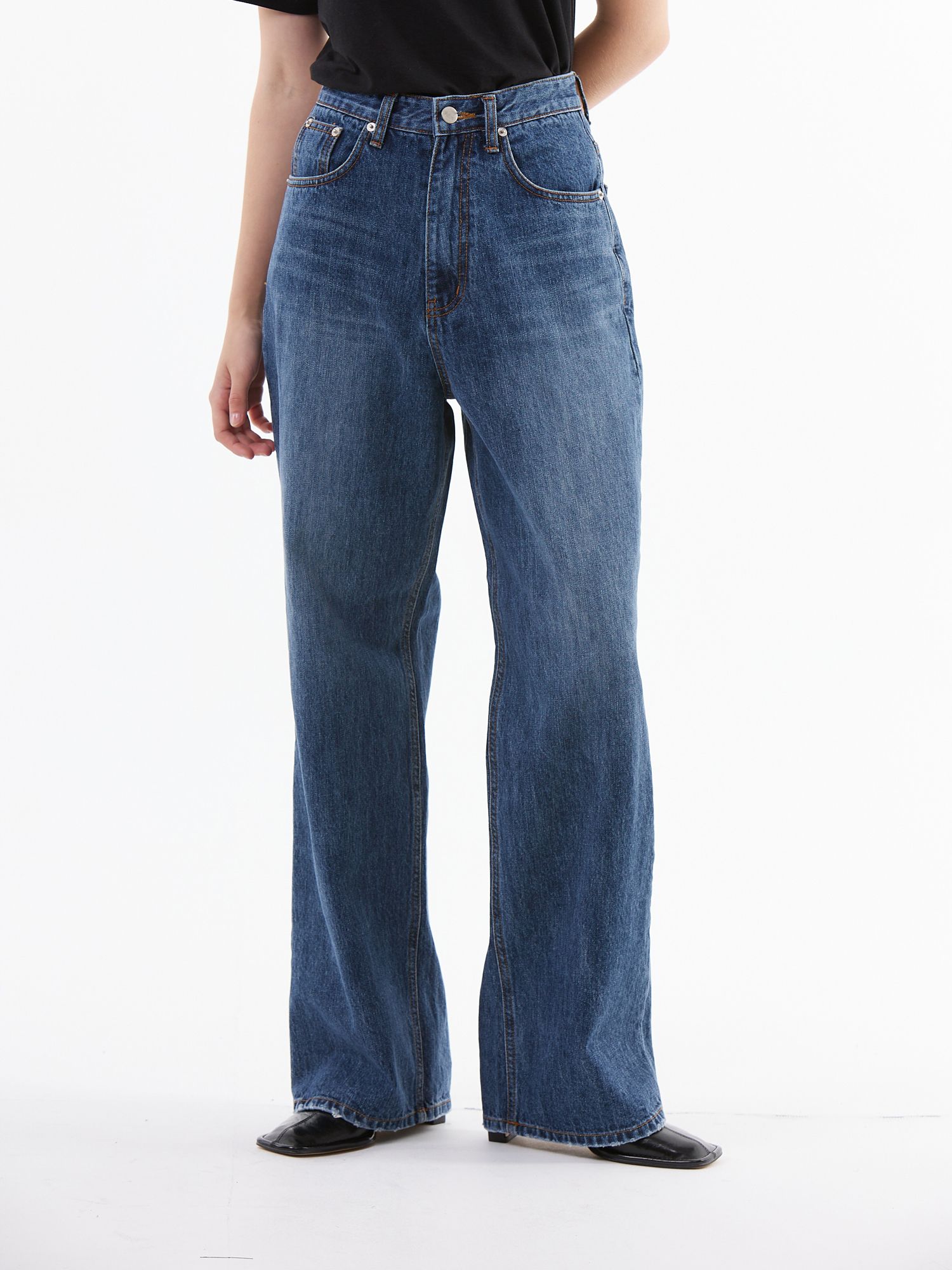 ◆UNKNOWN PLANET◆ UP267 Wide Denim Pants Light Blue Urban Planet | Shop All Women's Denim