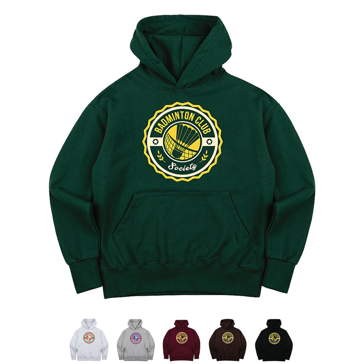 네이비팀(NAVYTEAM) NTV HD-BADMINTON CLUB HOODIE