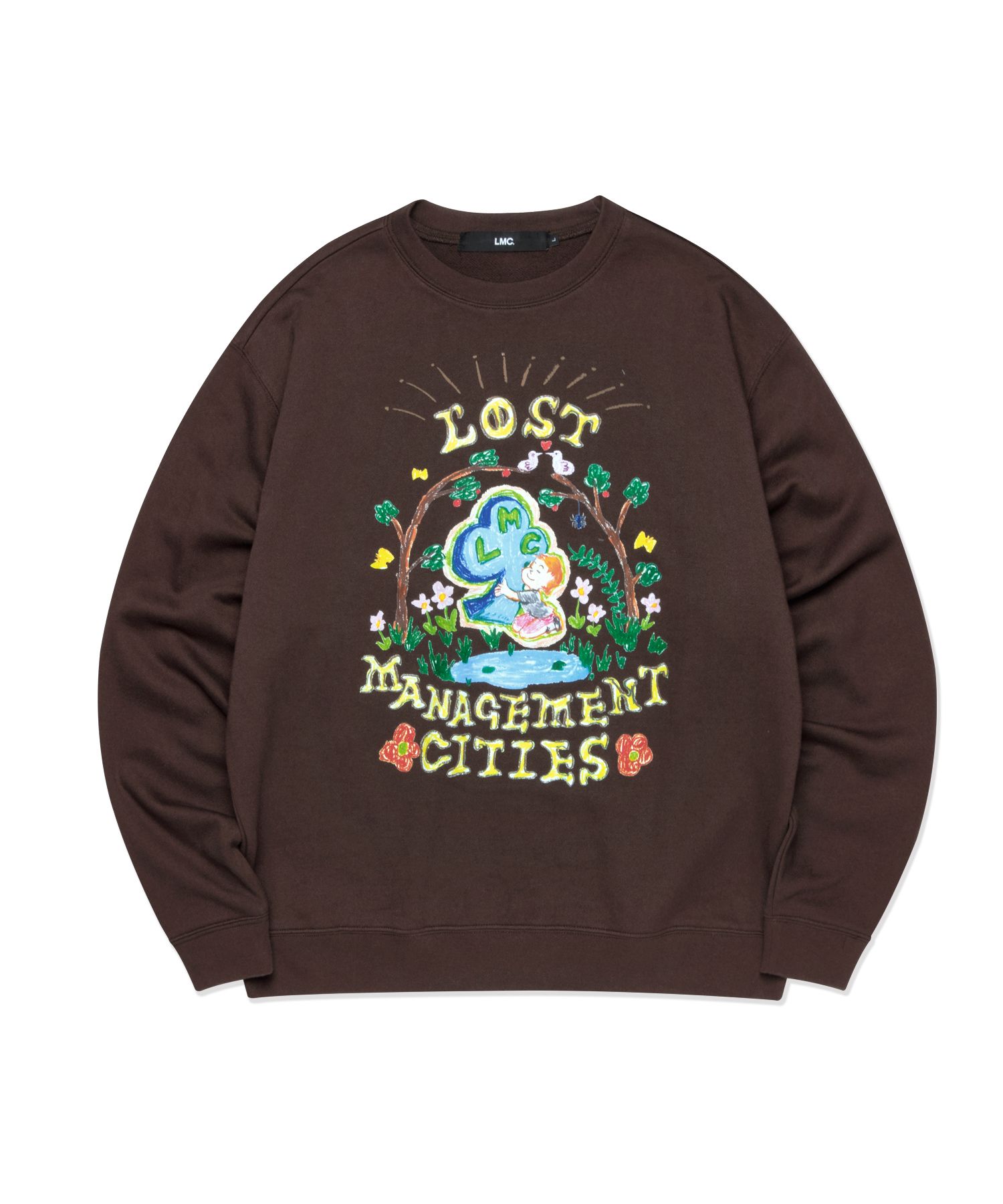 [ LMC ]★LMC HUG CLUB SWEATSHIRT MUSINSA | LMC LMC HUG CLUB SWEATSHIRT brown