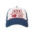 WEB LOGO 5PANNEL CAP [BLUE/RED]