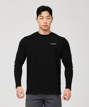 스몰로고 머슬핏 긴팔 3컬러