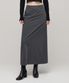 우먼즈 맥시 스커트 [미디엄 그레이]