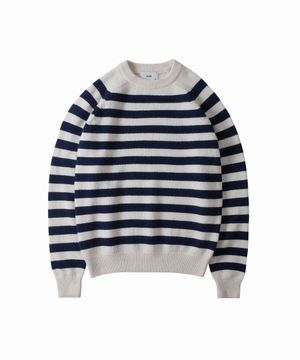 포츠머스 스트라이프 울 니트