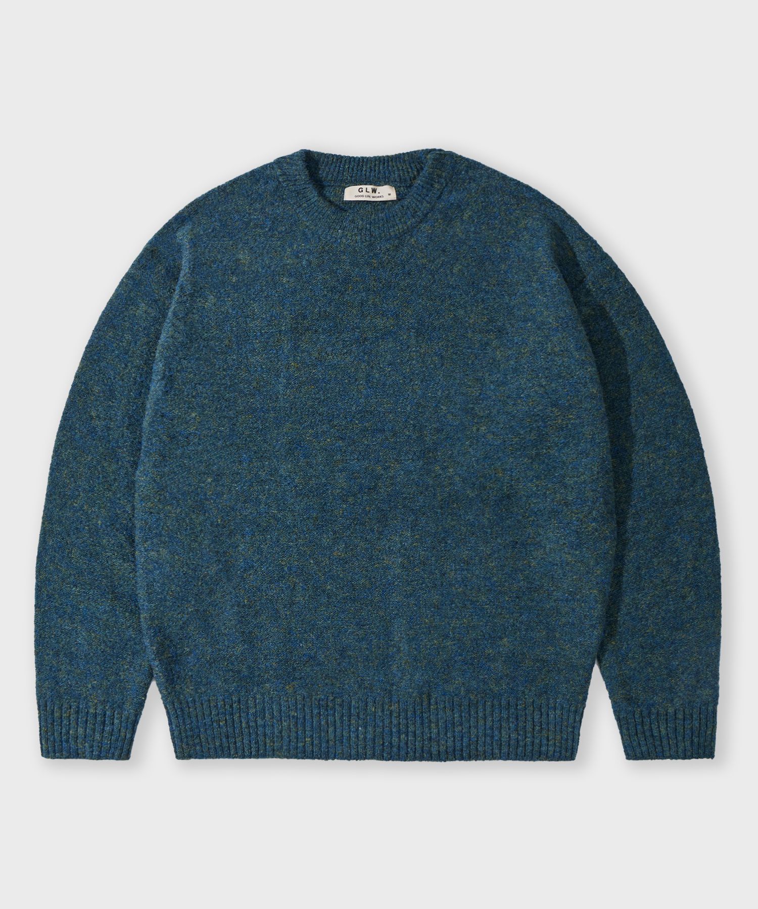 MUSINSA GLW Mild Gradation Crew Neck Knit Sweater Loose-fit Knit