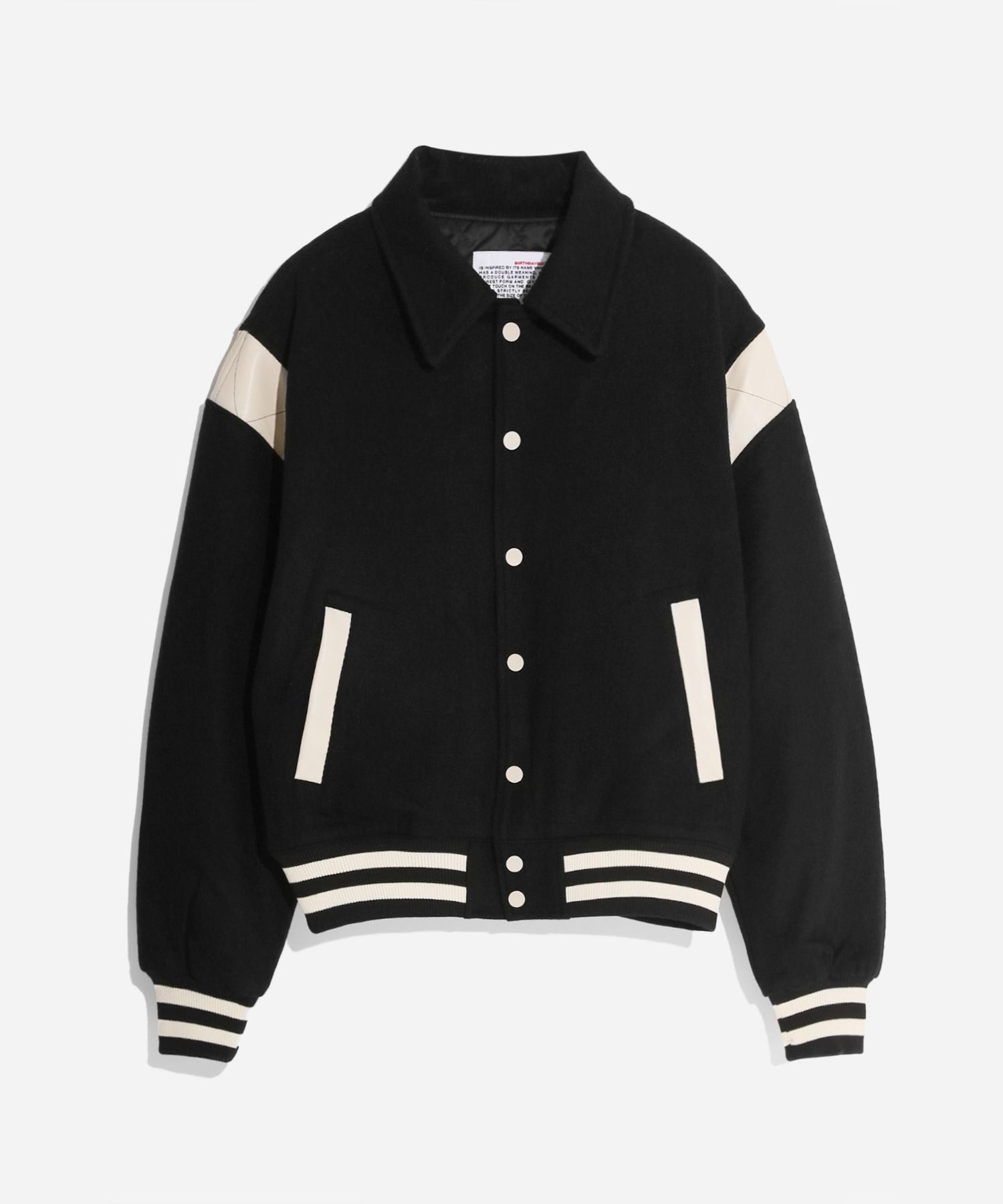 BIRTHDAYSUIT  スタジャン　STADIUM JACKET MUSINSA | BIRTHDAYSUIT NEW STADIUM JACKET (BLACK)