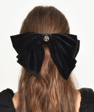 HB027 Classic Velvet Tail Ribbon Pin