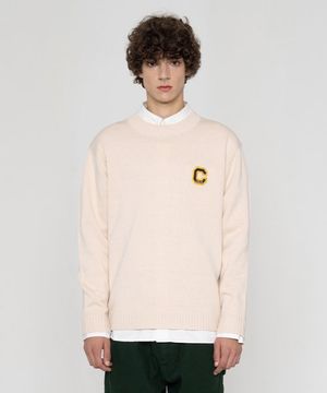 크라켓 스웨터 [BEIGE](UYALK10_25)